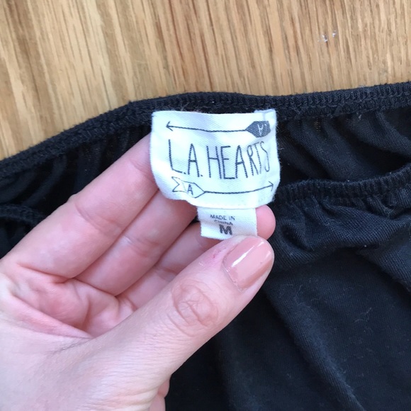 Off The Shoulder Cropped Top - Picture 2 of 5